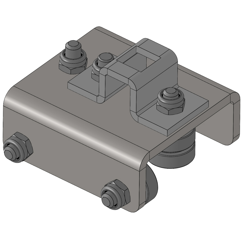 Guide unit for tube motor 12 mm Lock - PU = 50 pcs.